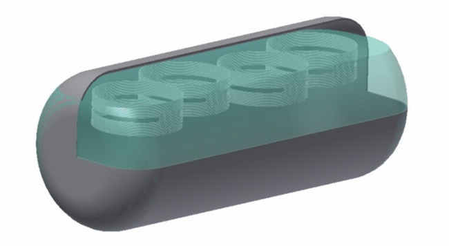 浮体式波動抑制装置（タンクセイバー・波平さん）の設置状況