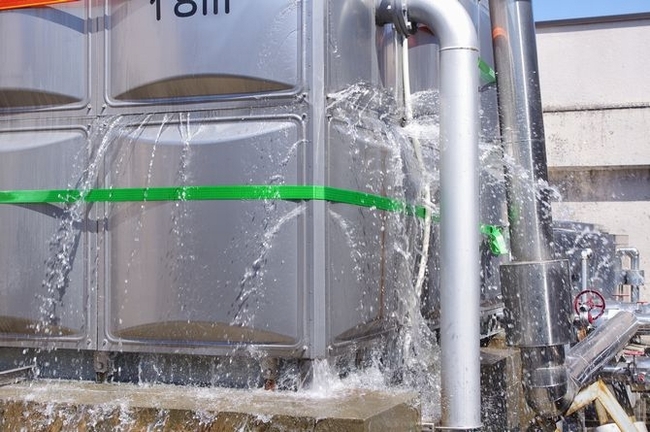 ステンレスパネルタンク 高置水槽被害事例